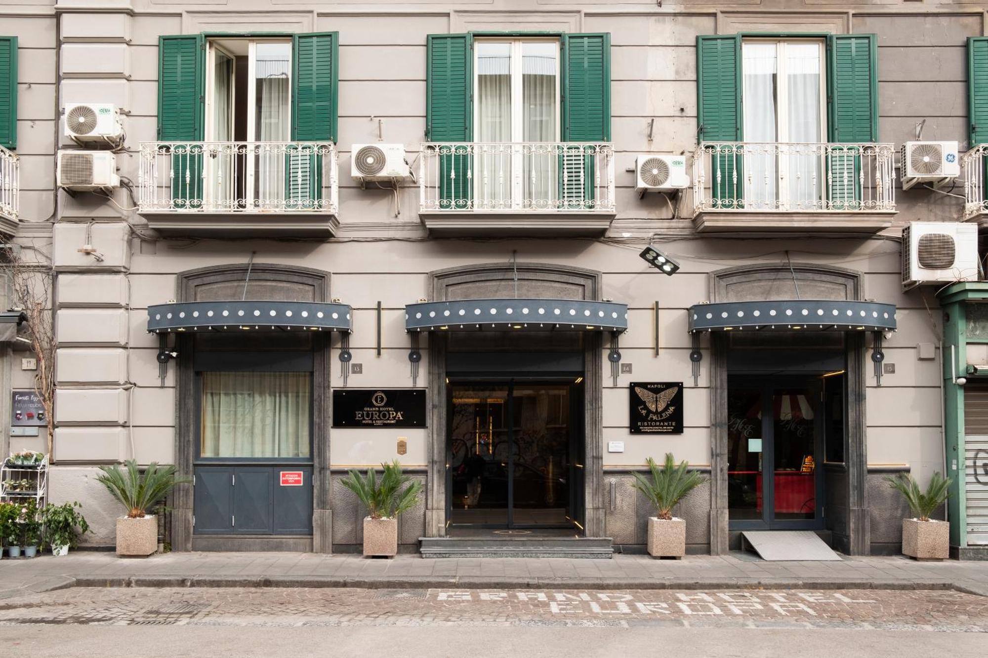 Grande Hotel Europa Napoli Esterno foto