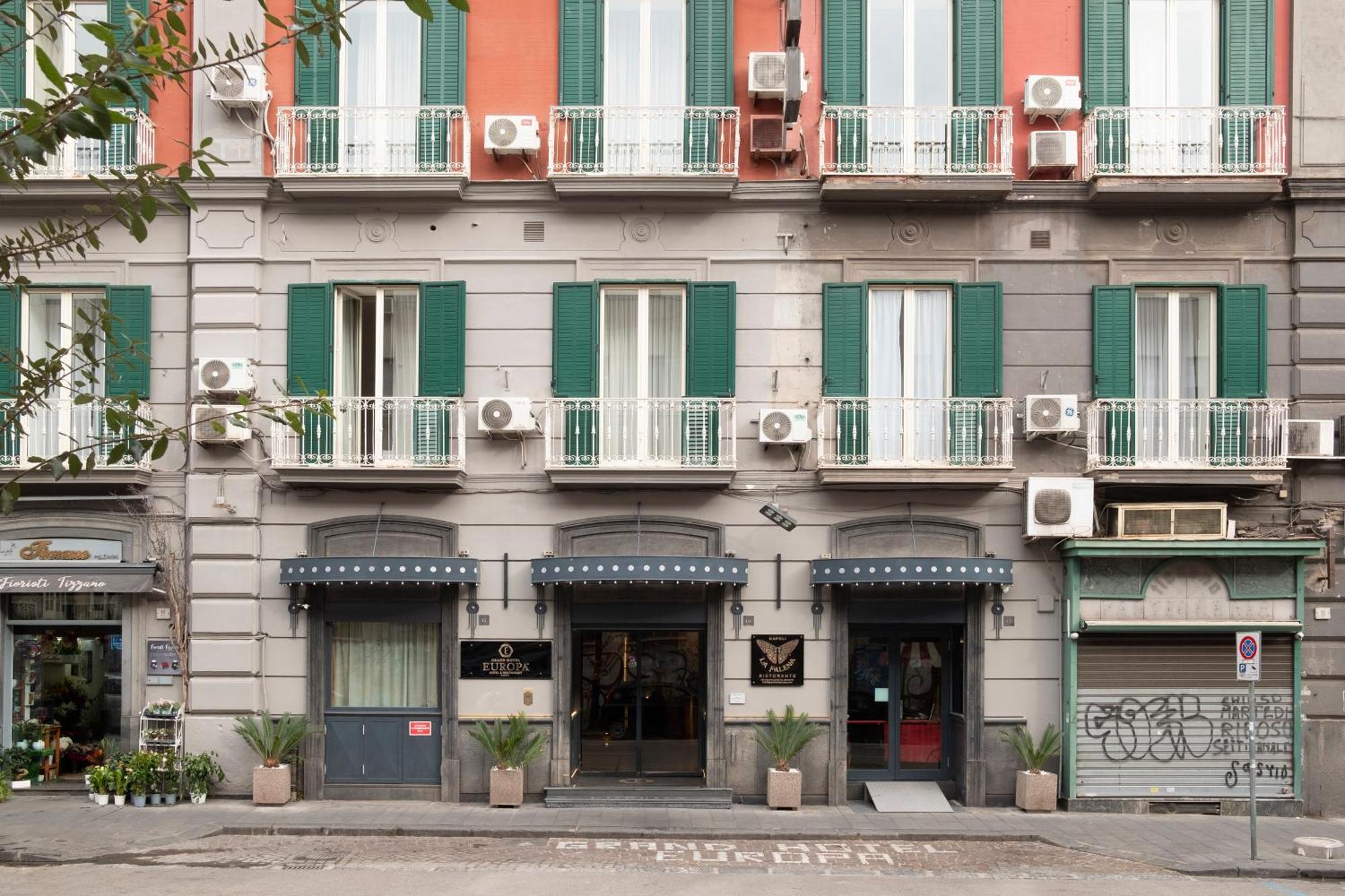 Grande Hotel Europa Napoli Esterno foto